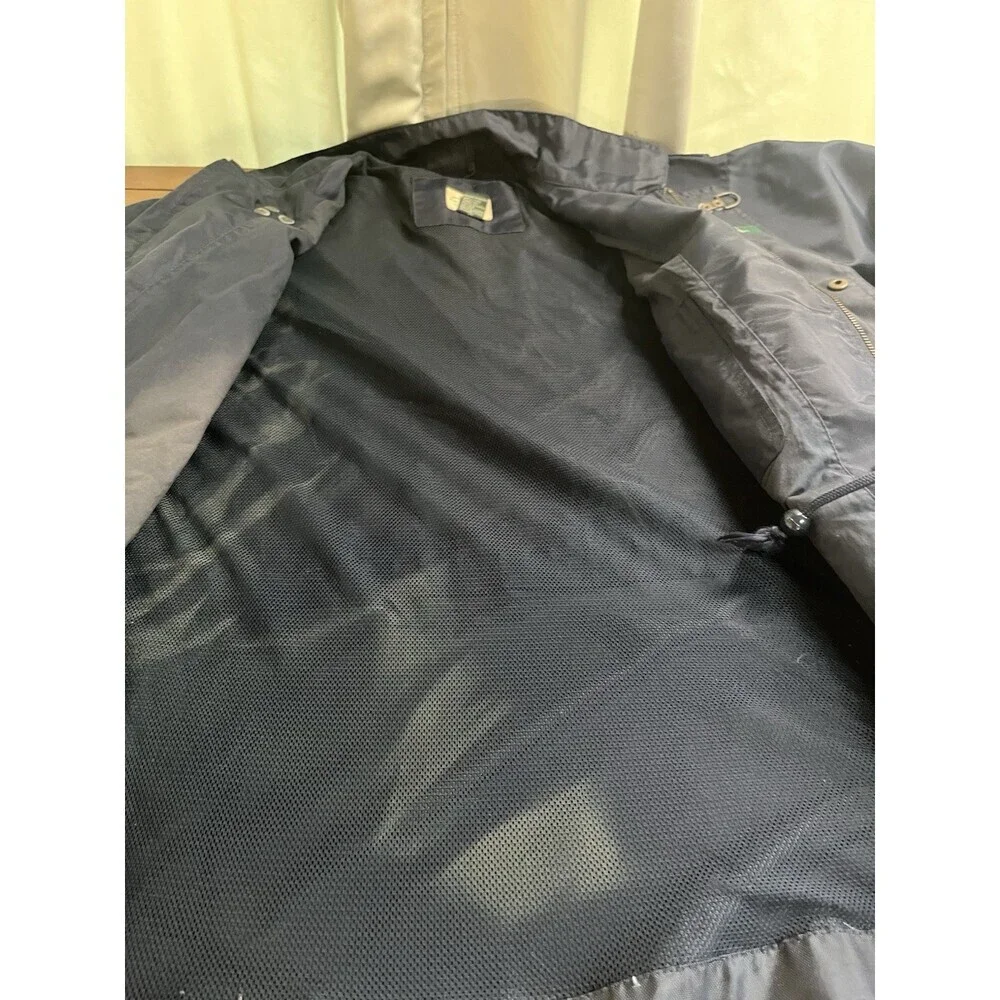 G. H. Bass Men’s Nylon Utility Jacket Navy - Picture 10 of 12